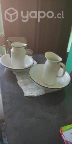 Antiguos lavatorios enlozados coleccionables