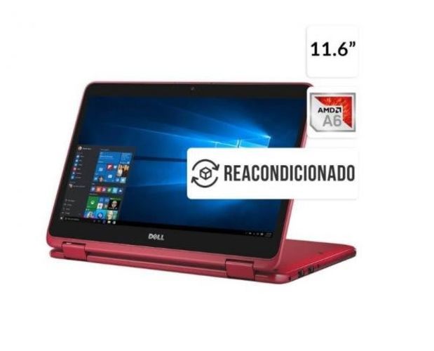 Notebook/Tablet Dell 2en1 Touch 4gb Ram Rojo Nuevo