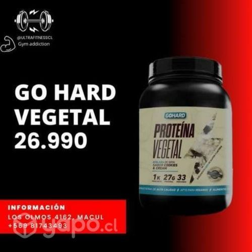 Proteina vegetal (go hard)
