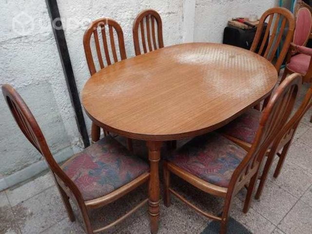 Comedor 6 Sillas 2 Sitiales