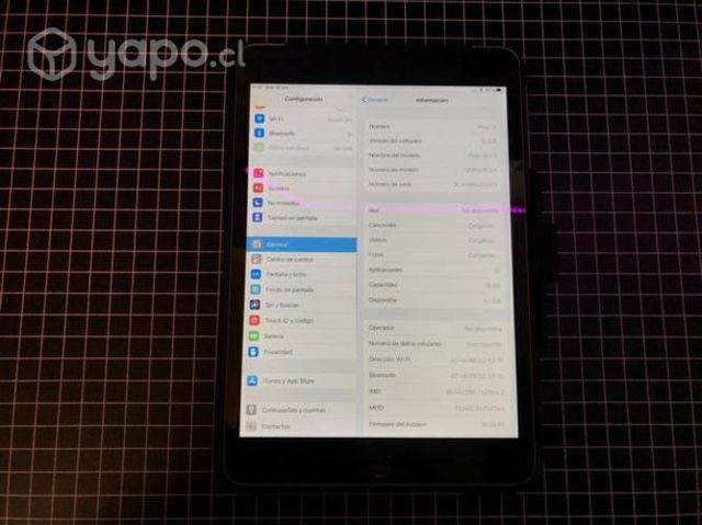 IPad mini 3 16gb con ranura sim 4g