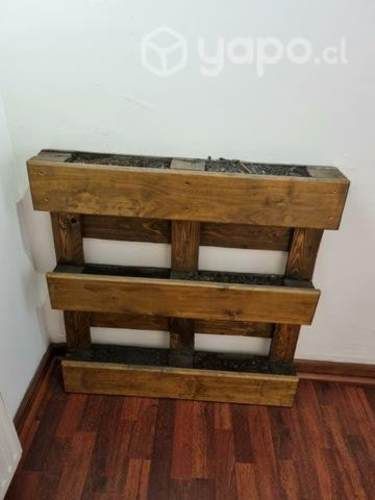 Pallets para huerta vertical