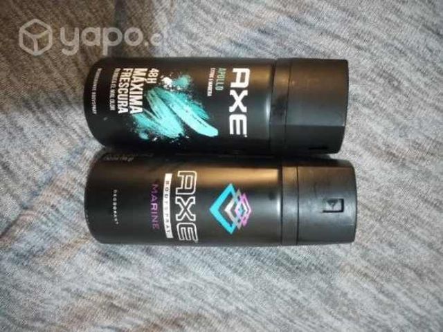 Desodorante, óleo para el cabello