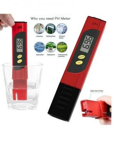 Medidor Ph Metro Digital Lcd Con Caja Y Calibrador