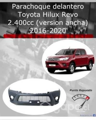 Parachoque delantero Hilux Revo 2016-2020