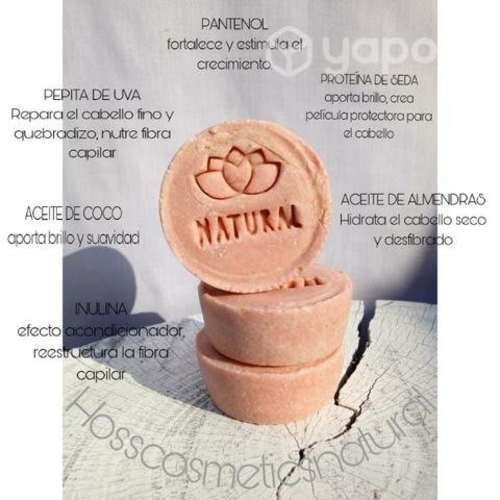 Shampoo sólido anticaídas capilmax Romero