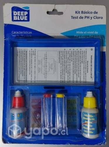 Kit test de pH para piscina