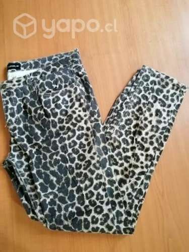 Jeans animal print talla 44