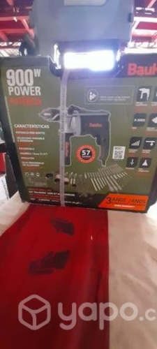 Taladro bauker 900w con 57 accesorios nuevo