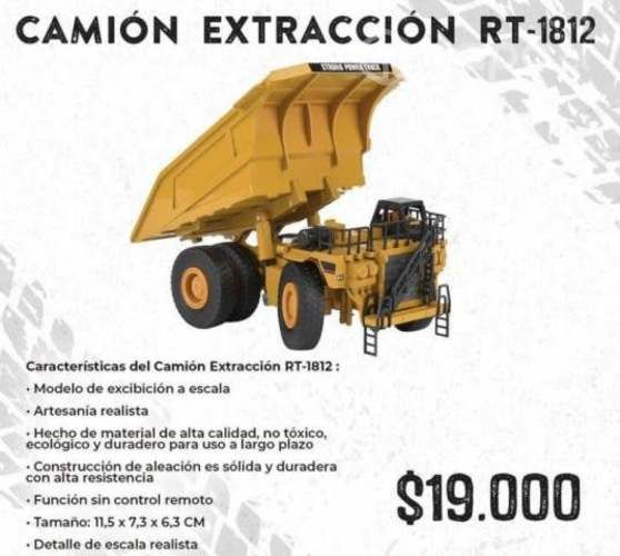 Juguete a escala variedades