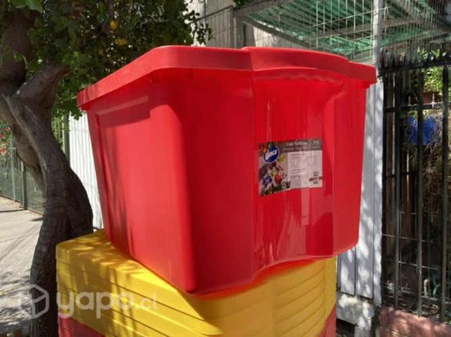 Caja wenco con tapa multiuso 75 litros