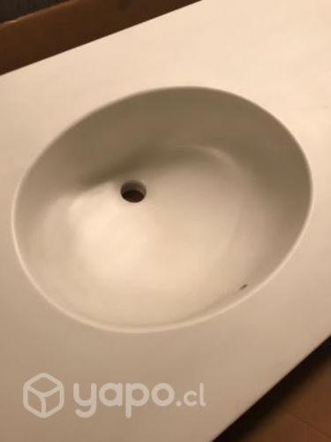 Lavamanos con cubierta Corian Dupont Nuevo