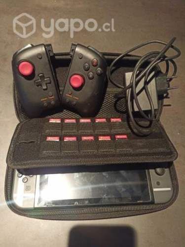 Nintendo switch + 10 juegos + controles