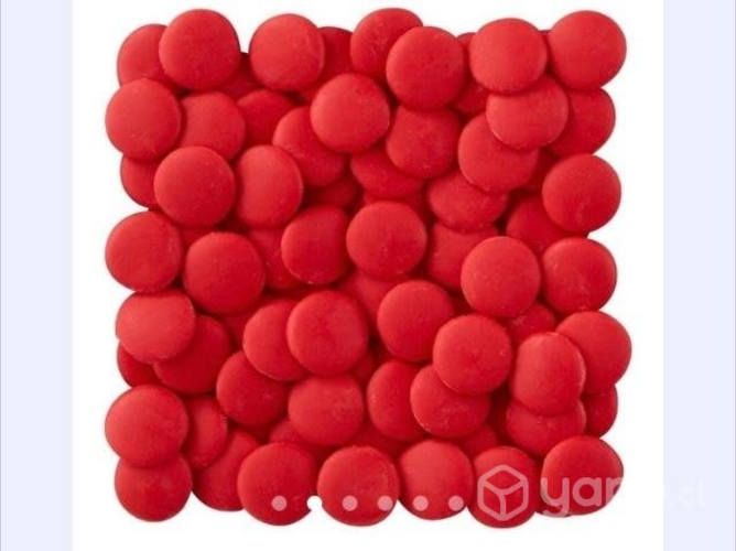 Candy Melts Color Rojo Wilton