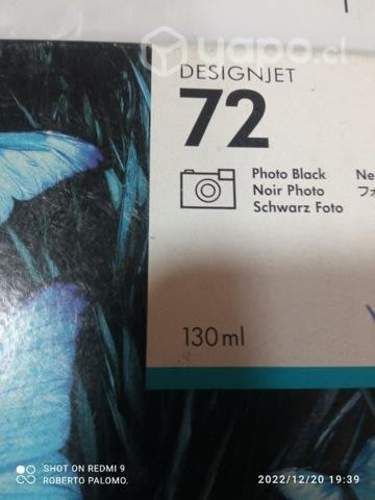 Tintas HP 72 colores originales de 130ml