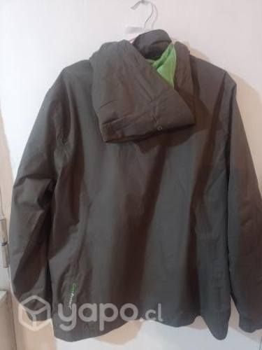 Bello corta viento mujer