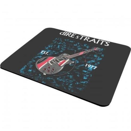 Mouse Pad Dire Straits Guitar Bandas Rock And Roll