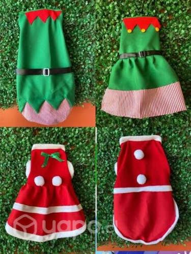 Ropa navideña para mascotas