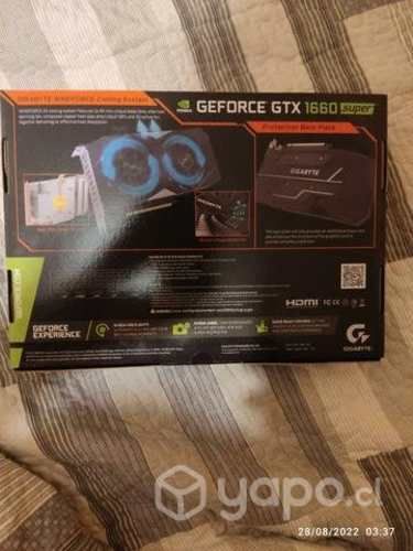 Gigabyte 1660 super OC 6GB GDDR6