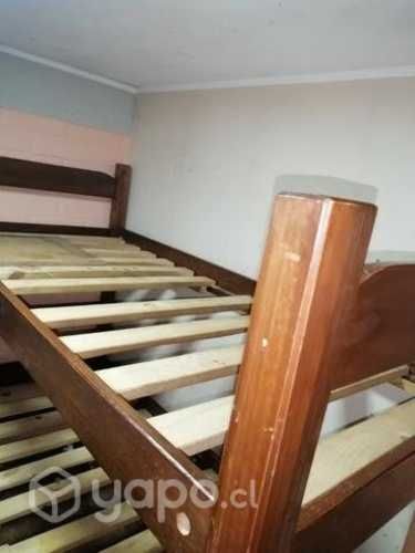 Camarote madera, firme cero movimiento