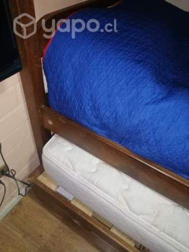 Camarote madera, firme cero movimiento