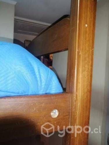 Camarote madera, firme cero movimiento