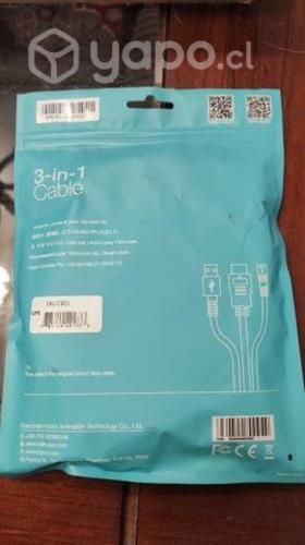 Cable Huion 3 en 1(sin uso)