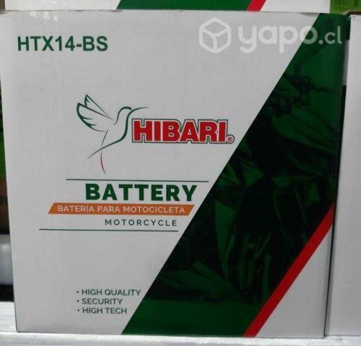Bateria con acido htx14-bs - hibari