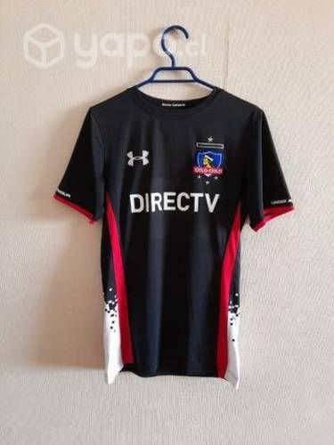 Polera nueva colo colo, color negro under talla S