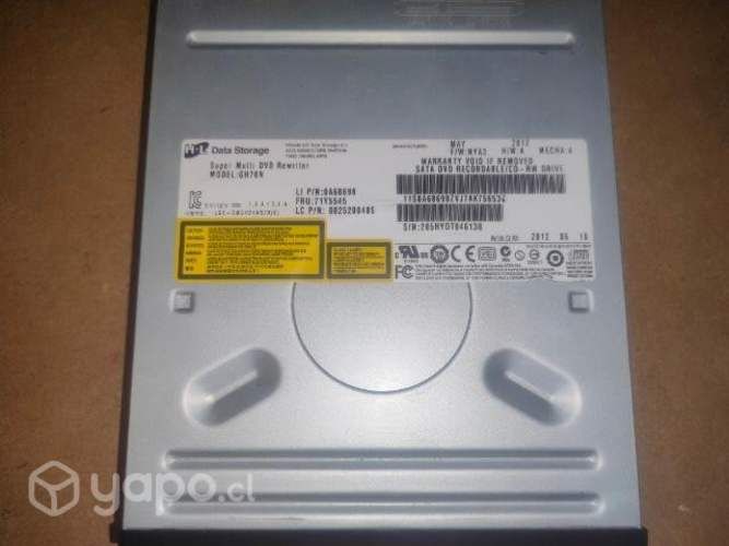 Grabador/lector dvd rw sata interno