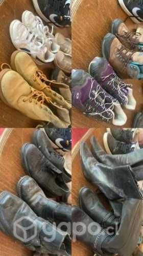 Lote Zapatos y zapatillas udados