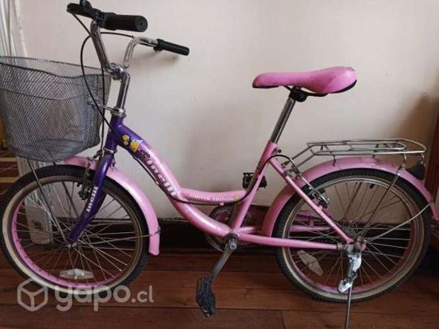 Bicicleta infantil cinelli niña aro 20 usada