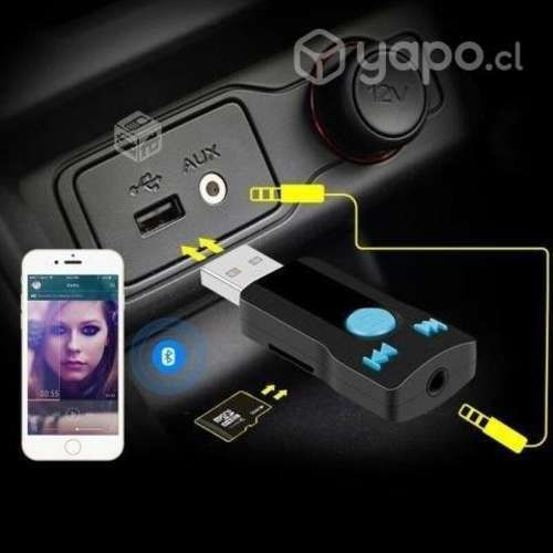 Receptor Bluetooth AUX Inalambrico Ranura Micro SD
