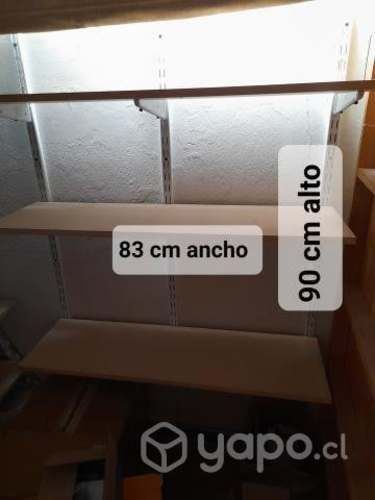 Estantes metálicos modulares