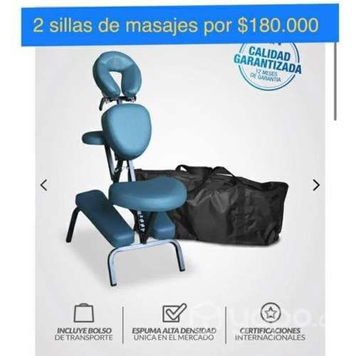 2 sillas de masajes plegables s2 pro