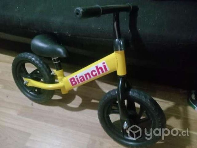bicicleta bianchi para niño/niña sin pedales