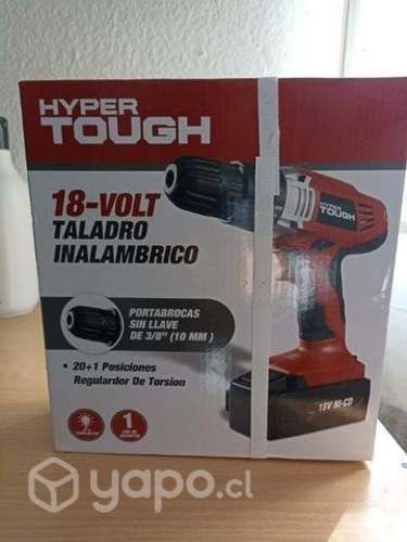 Taladro inalámbrico nuevo sin abrir