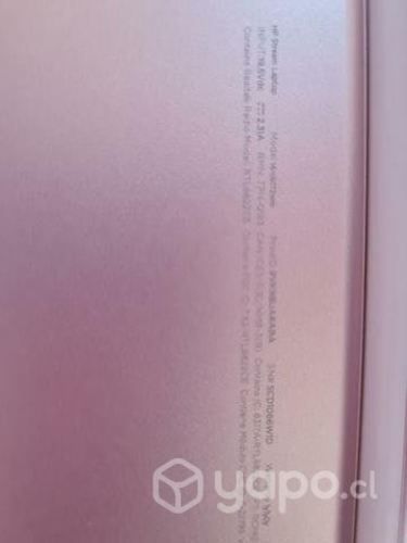 Notebook HP 14' rosado