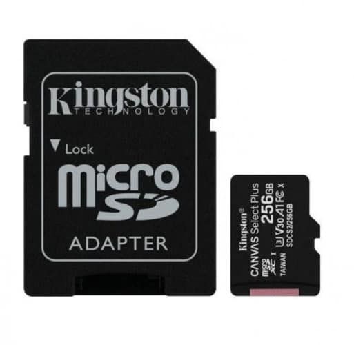 Memoria MicroSD 256 Gb Kingston