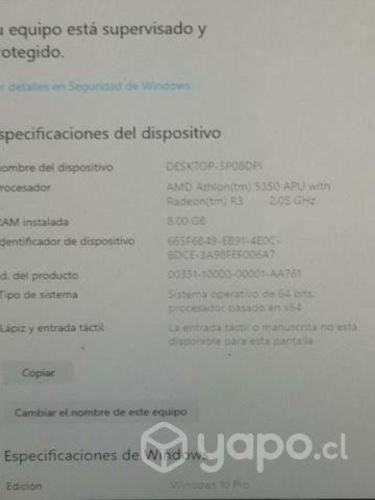 Computador de escritorio asus