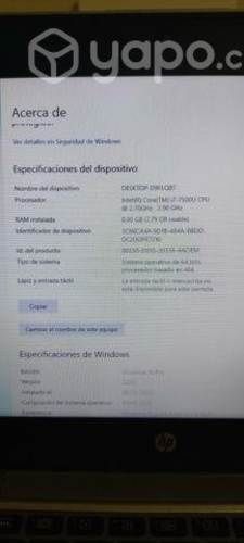 Notebook hp elitebook core i7 ssd