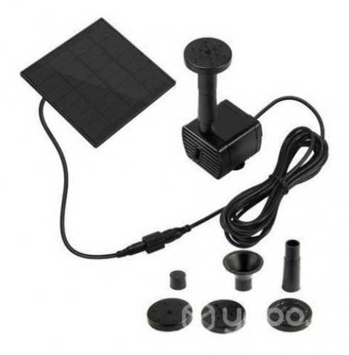 Bomba De Fuente 1.4w Panel Con Energía Solar Agua