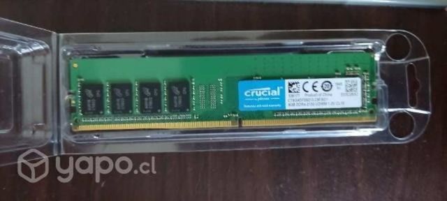 Memoria Ram Ddr4 Crucial 8gb 2133mhz