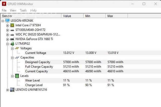 Notebook Gamer Legion Y545 - como nuevo