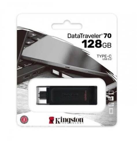 Pendrive Kingston DataTraveler 70 128gb Usb Tipo C