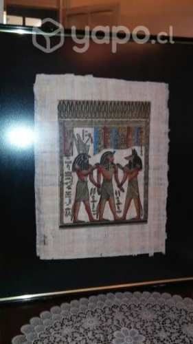 Papiro Egipcio Enmarcado