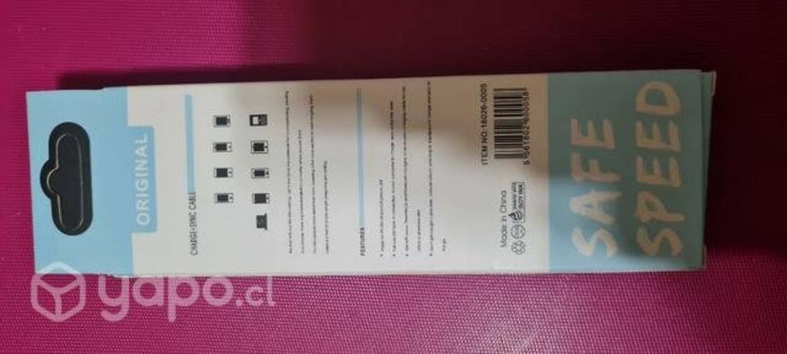 Cable tipo C para celular