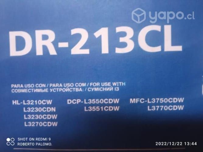 Drum brother dr 213cl juego todos los tambores