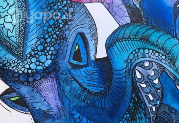 Cuadro Pulpo Marino