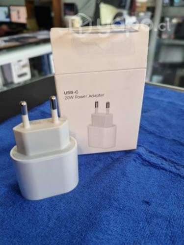 Cargador Iphone 20W carga rapida .Tipo C